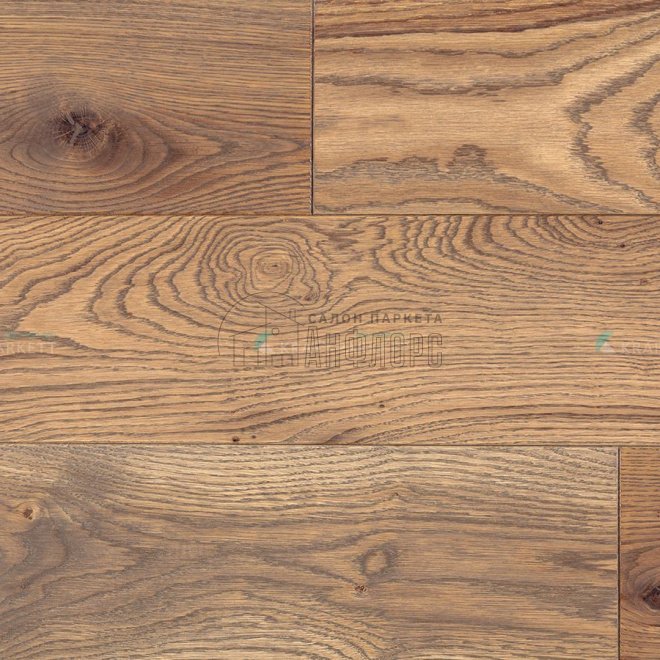 Инженерная доска Kraft Parkett Premium 807 807 Рустик 15х130/150х400-1500 замок, шип-паз - фото 1