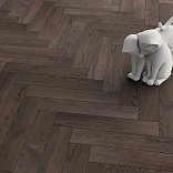 Паркет ёлка Gran Parte Венгерская ёлка 020 Мокачино Мокачино 15х150х600 - 2