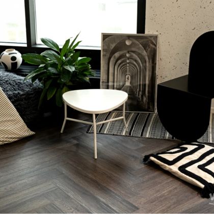 Кварц виниловый ламинат Vinilam Parquet Herringbone IS11211 Паркет Донателло - Фото 2