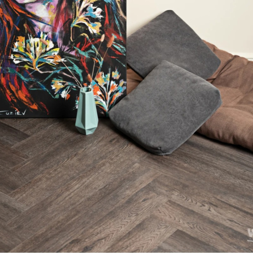 Кварц виниловый ламинат Vinilam Parquet Herringbone IS11211 Паркет Донателло