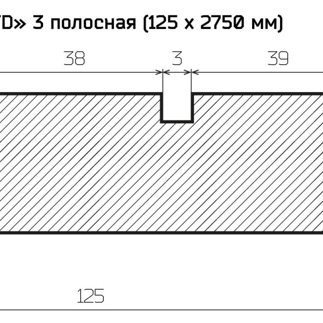 Стеновые панели Finitura Dekor шпонированные FD 3-полосная дуб - фото 7