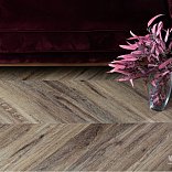 Кварц виниловый ламинат Vinilam Parquet Chevron Glue I107516 Шеврон Лувр клеевой - 2