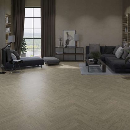 Паркет ёлка Esta Parket Herringbone Nova 14503 Oak HB Nova Elite Sandstone - Фото 2