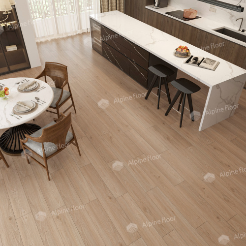 Кварц виниловый ламинат Alpine Floor Ultra LVT ЕСО 5-28 Дуб Модера