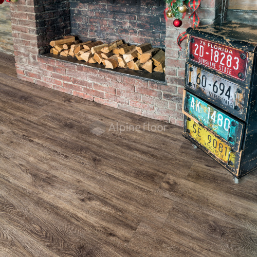 Кварц виниловый ламинат Alpine Floor Grand Sequoia LVT ECO 11-802 Венге Грей