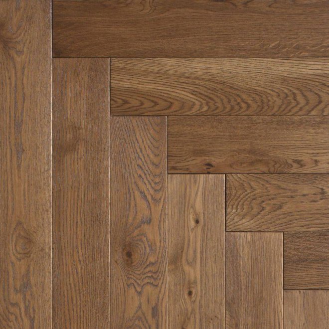 Паркет TarWood Венгерская елка Дуб Медный Дуб Медный 14х140х600 Селект - фото 1