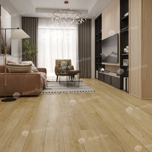 Кварц виниловый ламинат Alpine Floor Ultra LVT ЕСО 5-33 Дуб старинный