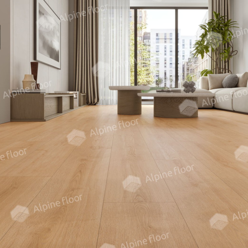 Кварц виниловый ламинат Alpine Floor ProNature 64636 Oak Kisuca