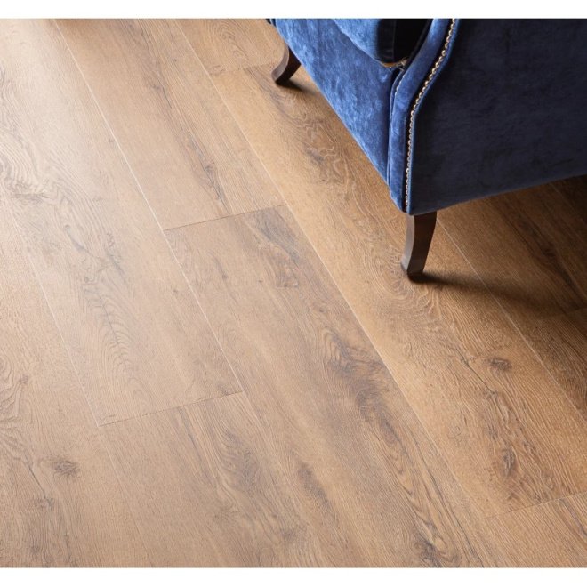 Кварц виниловый ламинат Vinilam Cork Premium 33259 Дуб Кордова
 - фото 4