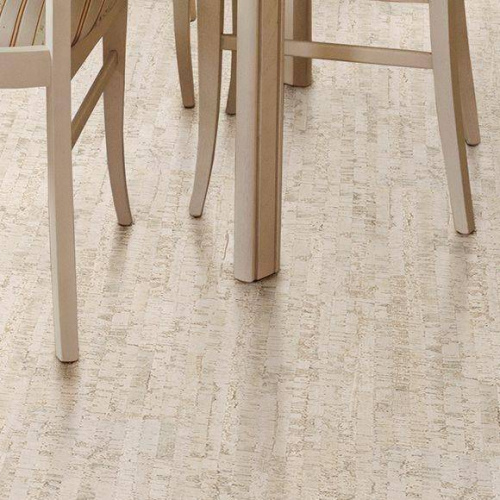 Пробковый пол Corkstyle EcoCork Linea White