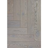 Паркет ёлка Kraft Parkett Английская ёлка 910 910 13.5х100х600 Рустик - 