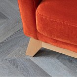 Кварц виниловый ламинат Vinilam Parquet Chevron Glue RI444515CL4 Шеврон Легран клеевой - 4