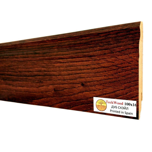 Плинтус TeckWood Цветной Дуб Скэйл (Oak Scale)