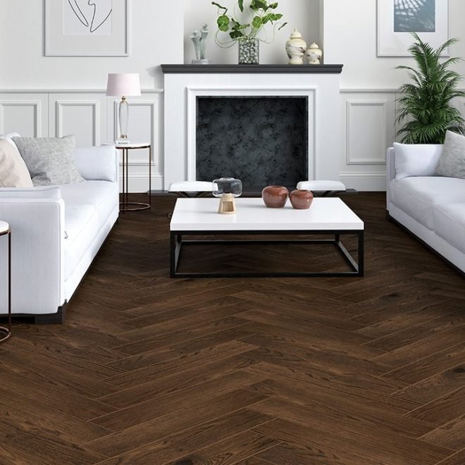 Паркет ёлка Gran Parte Венгерская ёлка 010 Робуста Робуста 15х150х600 - фото 4