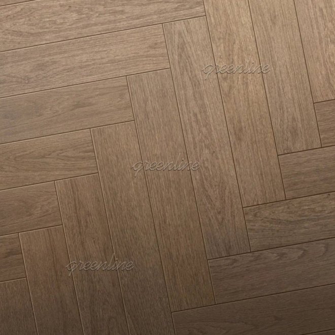 Инженерная доска Greenline Ёлка Smart Herringbone 624 Дуб Флоу - фото 1