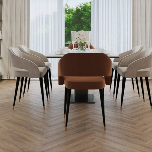 Кварц виниловый ламинат Vinilam Parquet Herringbone Glue GD11355Паркет Монпелье клеевой