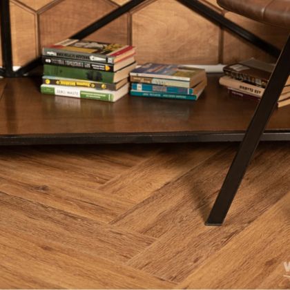 Кварц виниловый ламинат Vinilam Parquet Herringbone Glue GD11210 Паркет Де Вилль клеевой - Фото 4