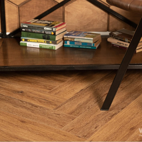 Кварц виниловый ламинат Vinilam  Parquet Herringbone Glue GD11210 Паркет Де Вилль клеевой