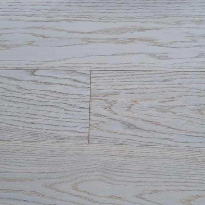 Инженерная доска Alpenholz 1-полосная Дуб Ice White Дуб Ice White 15х160х400-1505 Натур - фото 1