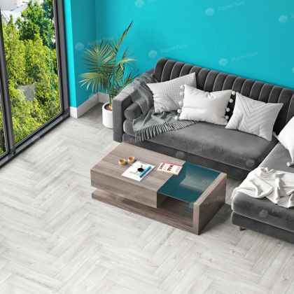 Кварц виниловый ламинат Alpine Floor Parquet Light ECO 13-11 Снежный - Фото 4