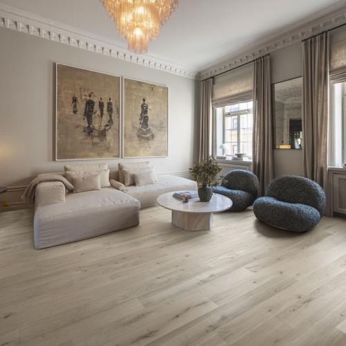 Паркетная доска Kahrs Дуб Loft White Plank Kahrs