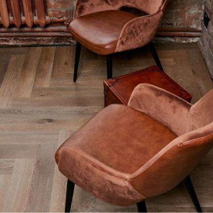 Кварц виниловый ламинат Vinilam Parquet Herringbone Glue GD11199 Паркет Венецианский клеевой - Фото 4