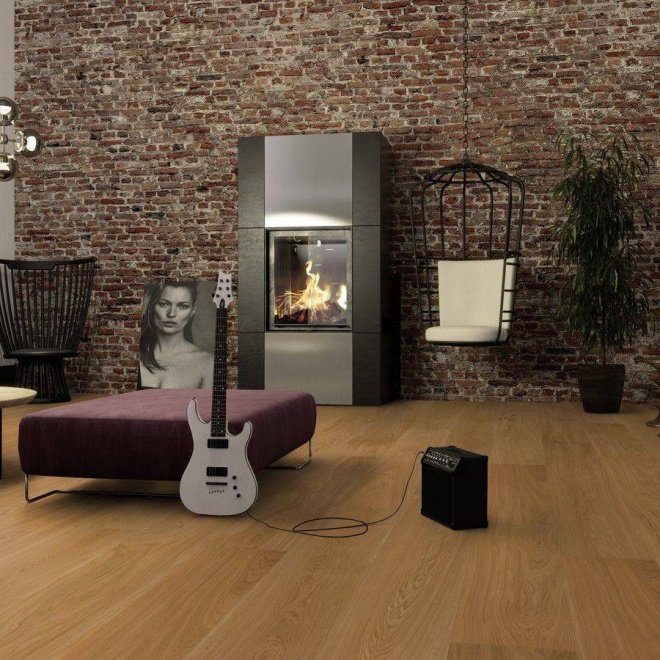 Инженерная доска Boen Дуб Nature Chaletino Дуб Nature Chaletino 20x300x2750 Лак Брашированная - фото 2