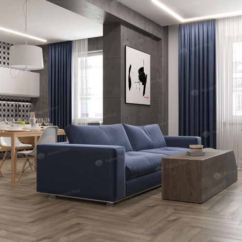 Кварц виниловый ламинат Alpine Floor Parquet Light ECO 13-15 Дуб Исида