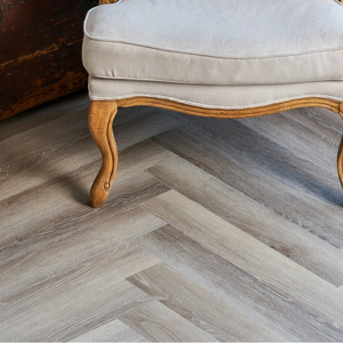 Кварц виниловый ламинат Vinilam Parquet Herringbone IS11122 Паркет Эрмитаж