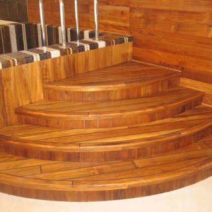 Komofloor Тик 15х120х600-1200 Без покрытия