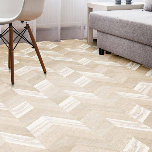 Пробковый пол Corkstyle Chevron Chevron Crème