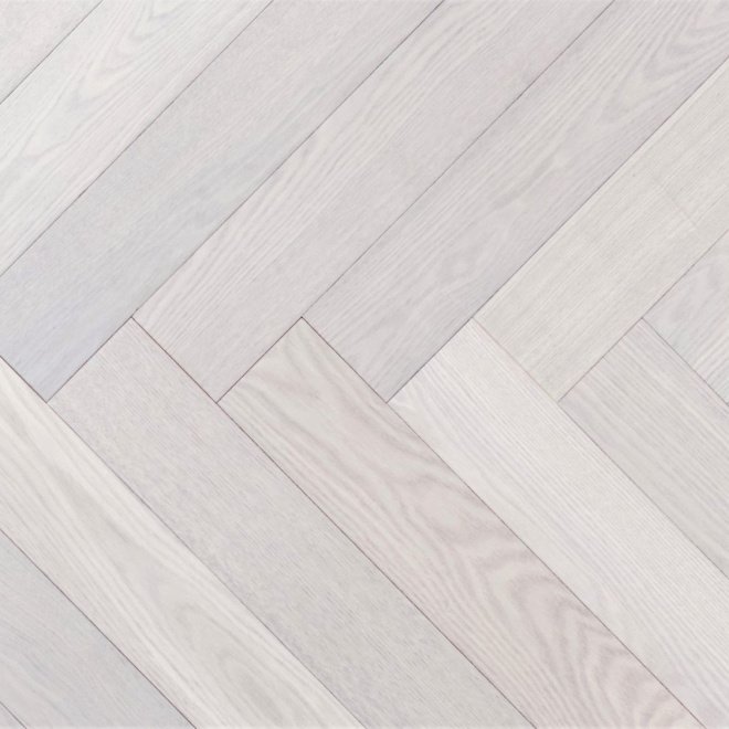 Паркет ёлка Wood Bee Английская ёлка Ясень Moonlight (Мунлайт) - фото 1