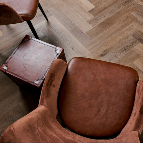 Кварц виниловый ламинат Vinilam Parquet Herringbone IS11199 Паркет Венецианский