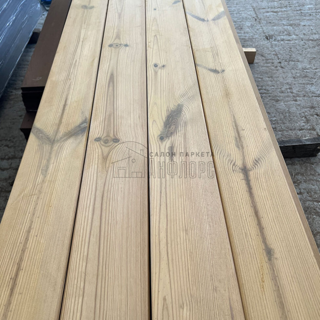 Террасная доска  Термососна прямой планкен - фото 2