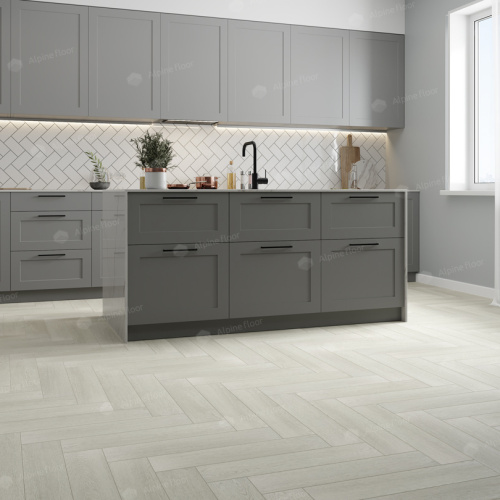 Кварц виниловый ламинат Alpine Floor Parquet Light ЕСО 13-6 Зимний Лес