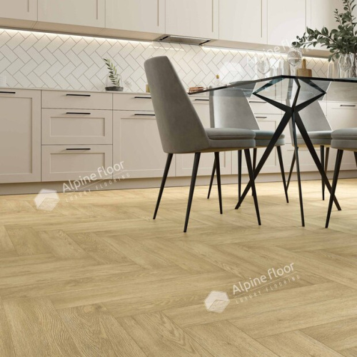 Кварц виниловый ламинат Alpine Floor Parquet Light ЕСО 13-3 Дуб Ваниль Селект