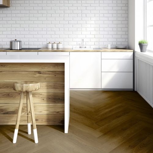 Кварц виниловый ламинат Vinilam  Parquet Herringbone Glue GD11377 Паркет Тусон клеевой