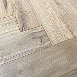 Инженерная доска Legend Венгерская ёлка White coffee (Белый кофе) 110 мм - 1