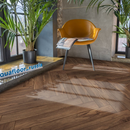 Кварц виниловый ламинат Aquafloor Parquet+ AF6023PQN+