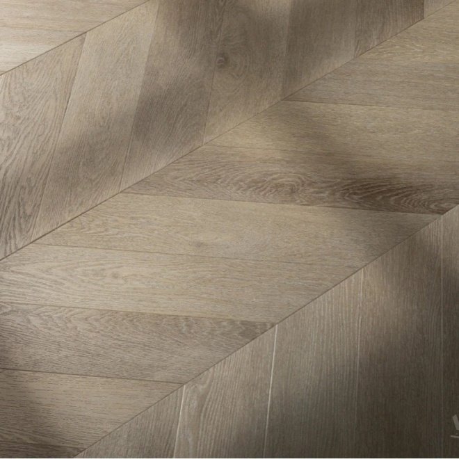 Кварц виниловый ламинат Vinilam Parquet Chevron Glue RI4445118CL4 Шеврон Сезар клеевой - фото 8