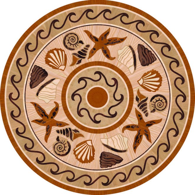 Художественный паркет Художественный паркет  Художественный паркет Р-053 ( дуб радиал, мербау, ясень, клен, венге, орех) - фото 1