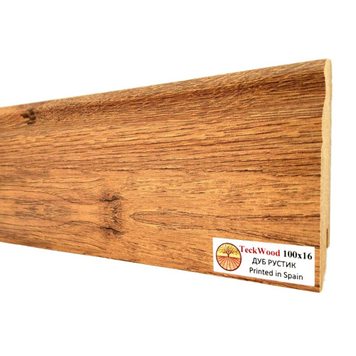 Плинтус TeckWood Цветной Дуб Рустик (Oak Rustic)