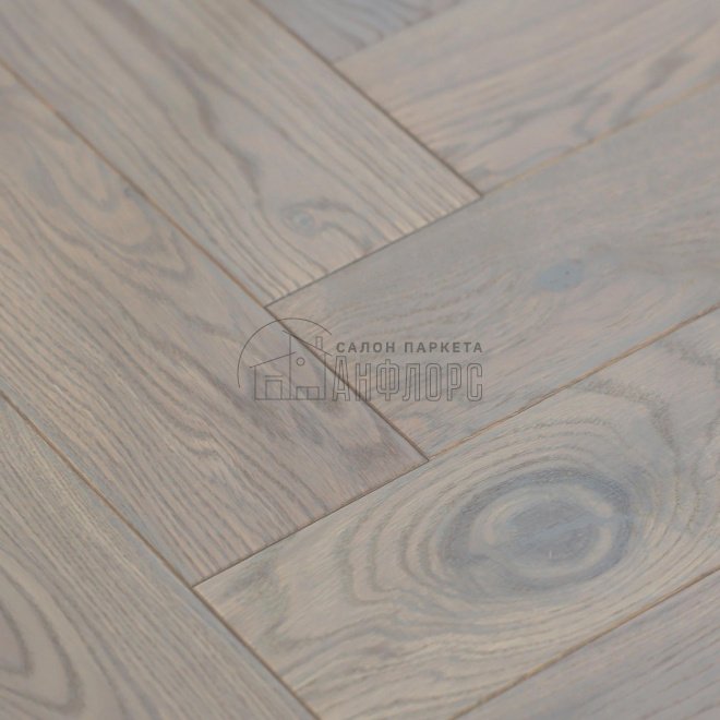Паркет ёлка Kraft Parkett Английская ёлка 910 910 13.5х100х600 Рустик - фото 3