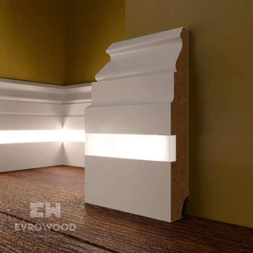 Плинтус Evrowood Evrowood PN 090 led