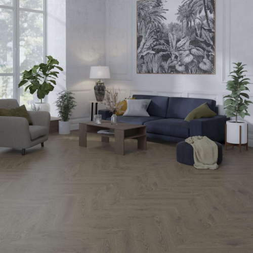 Паркет ёлка Esta Parket Chevron Nova 15504 Oak CH Nova Elite Stavanger