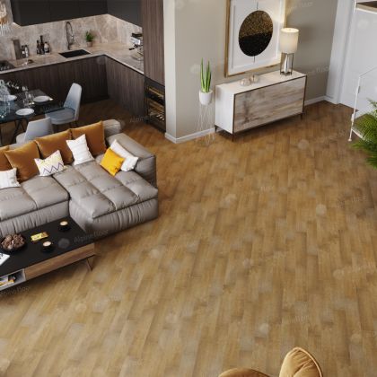 Кварц виниловый ламинат Alpine Floor Expressive Parquet ECO 10-4 Песчаная Буря - Фото 3