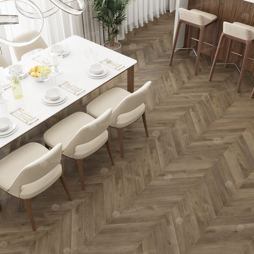 Кварц виниловый ламинат Alpine Floor Chevron Alpine LVT ECO 20-4 Дуб Насыщенный