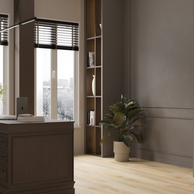 Кварц виниловый ламинат FirstFloor FirstFloor 1F050 Натуральный простой дуб/Simple Oak Nature
 - фото 9