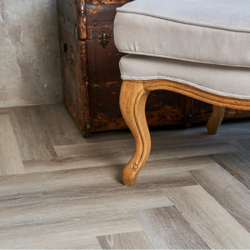 Кварц виниловый ламинат Vinilam  Parquet Herringbone Glue GD11122 Паркет Эрмитаж клеевой