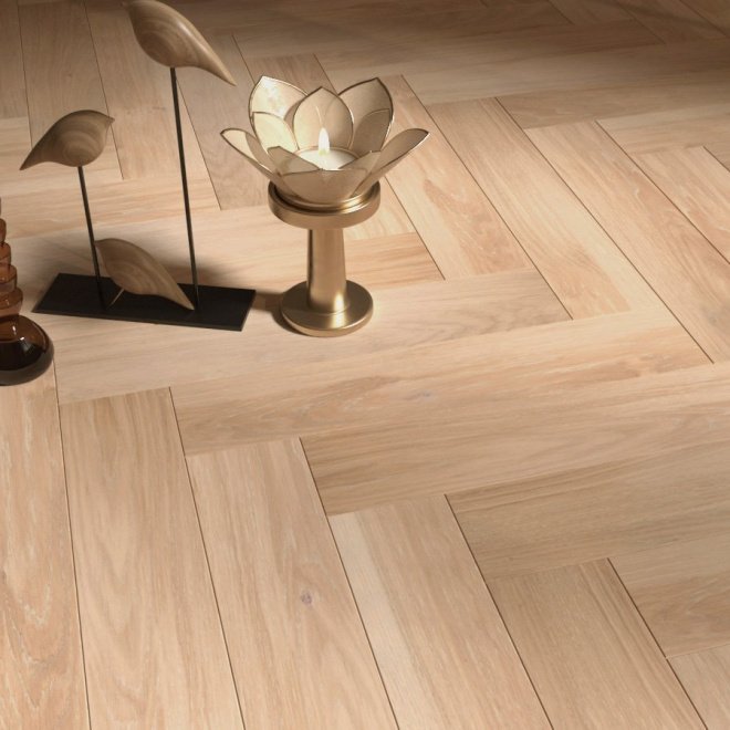 Паркет ёлка Gran Parte Венгерская ёлка 029 Примавера Примавера 15х110х550 - фото 1